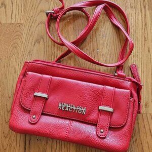 BRAND NEW Kenneth Cole Reaction red crossbody purse